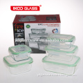promotiona gift set /10 pcs set of glass food storage containers